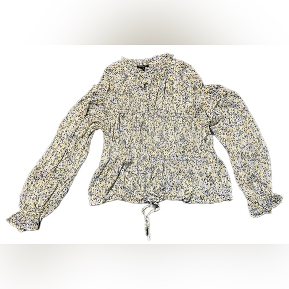 Dynamite Floral Blouse - Picture 1 of 4